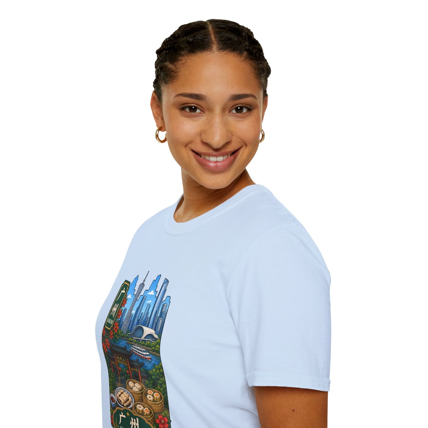 Guangzhou Skyline T-Shirt — Chinese Cityscape Travel Tee