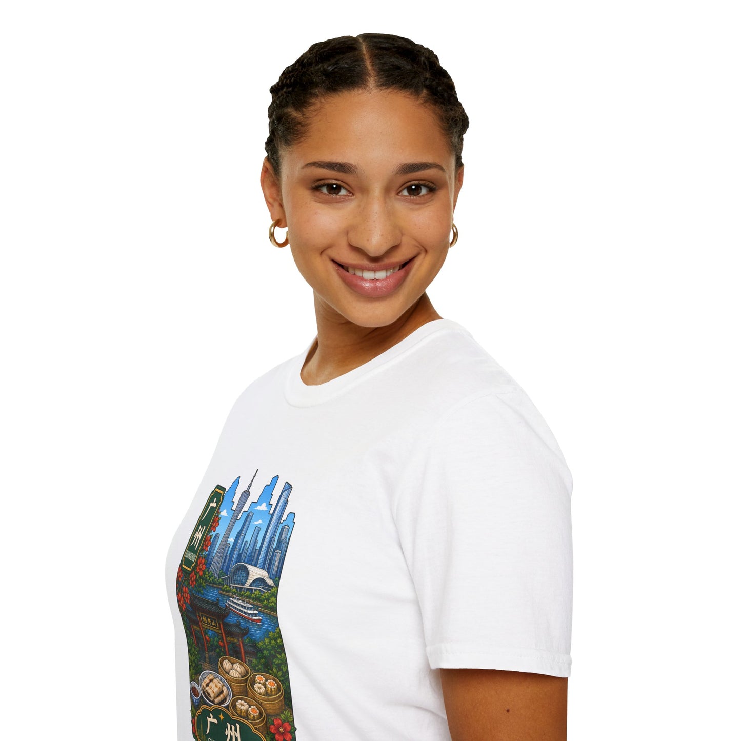 Guangzhou Skyline T-Shirt — Chinese Cityscape Travel Tee