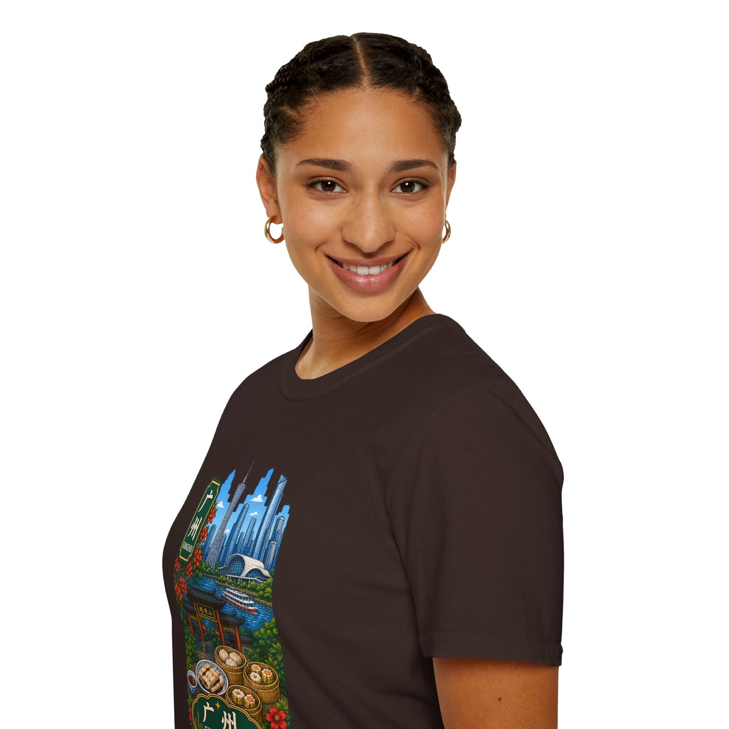 Guangzhou Skyline T-Shirt — Chinese Cityscape Travel Tee