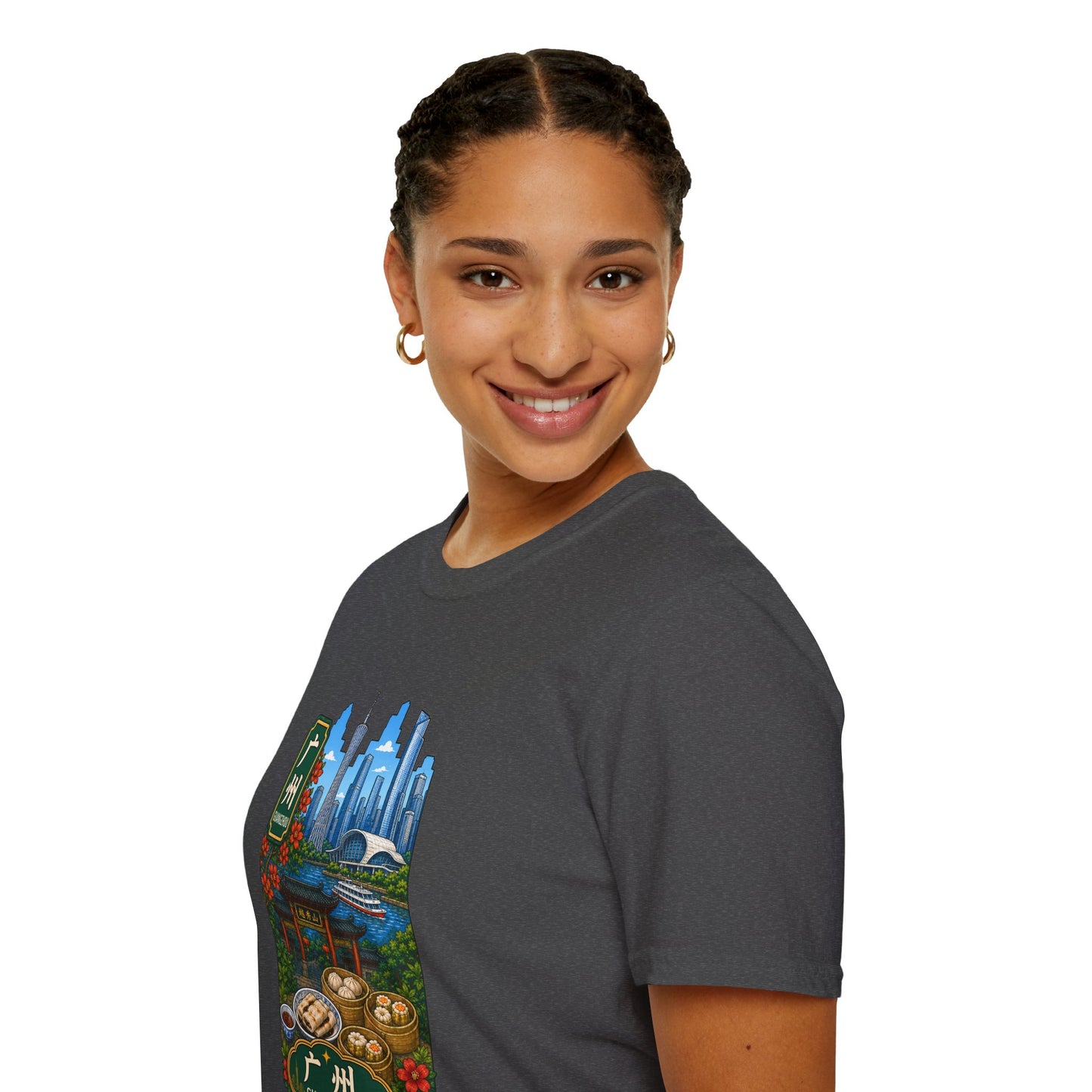 Guangzhou Skyline T-Shirt — Chinese Cityscape Travel Tee