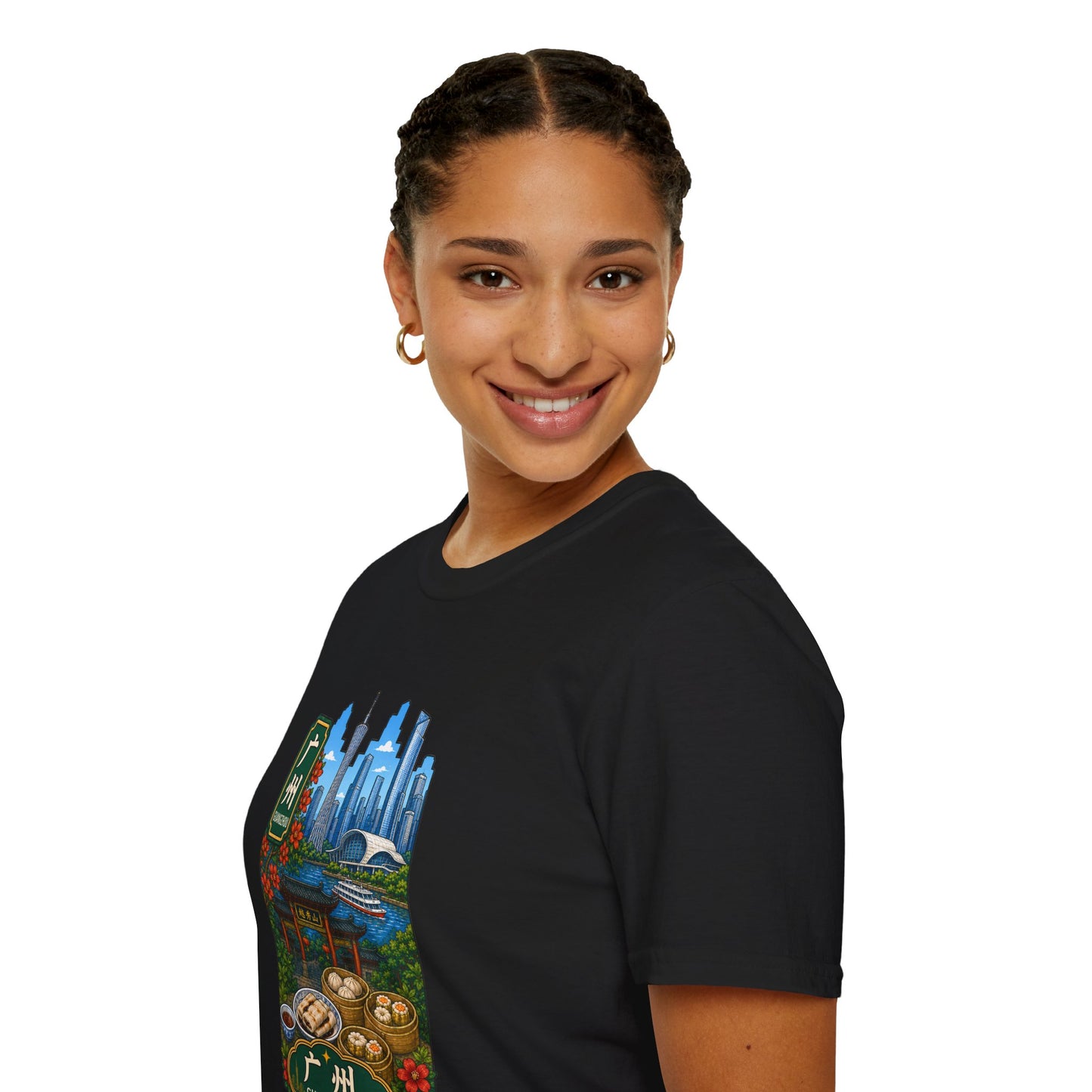 Guangzhou Skyline T-Shirt — Chinese Cityscape Travel Tee