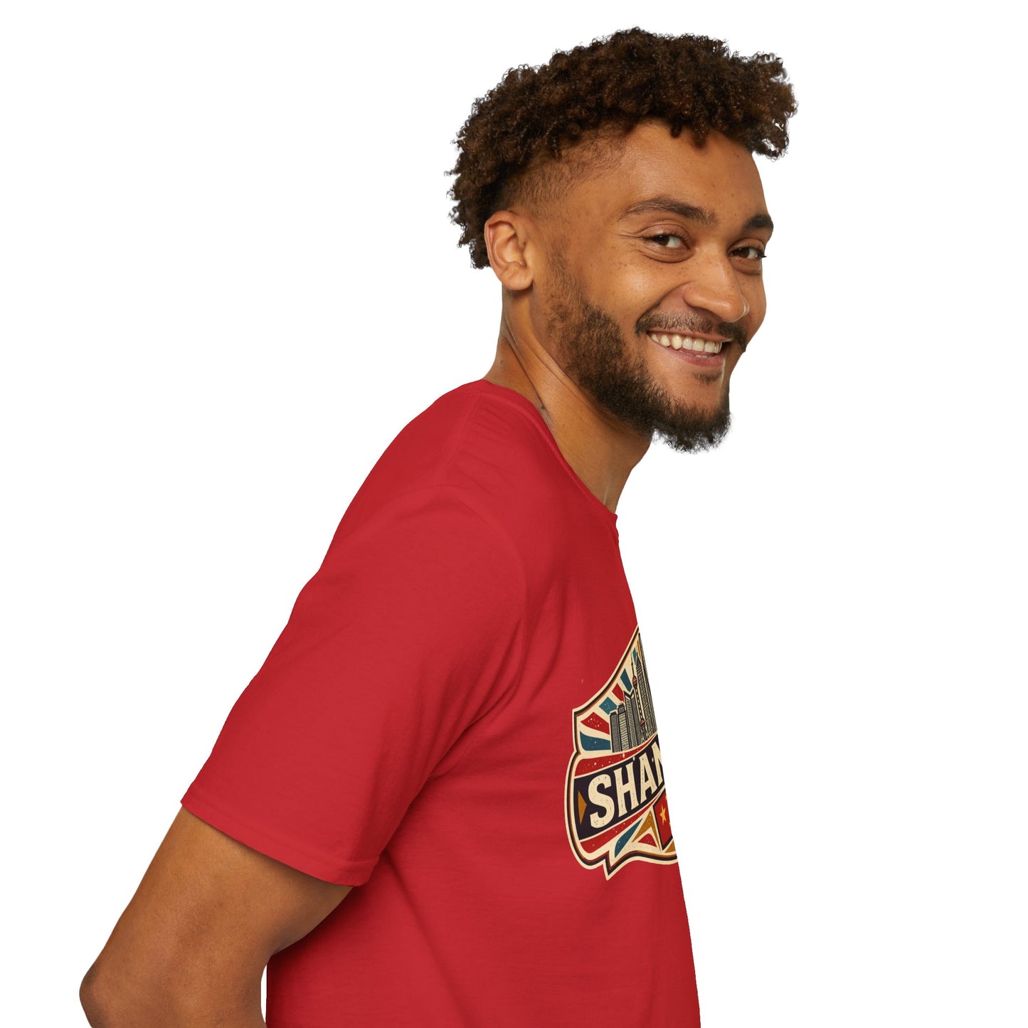 Shanghai Skyline Vintage T‑Shirt