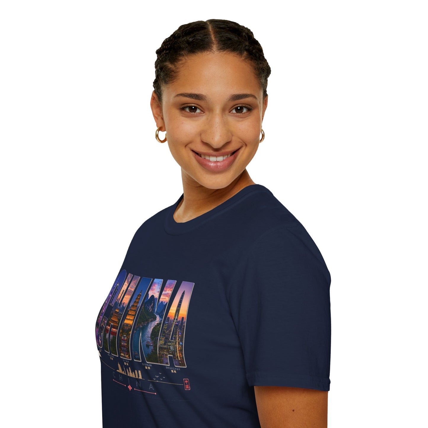 China Skyline T-Shirt — Travel Cityscape Tee