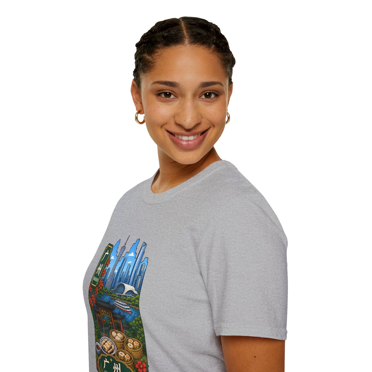 Guangzhou Skyline T-Shirt — Chinese Cityscape Travel Tee