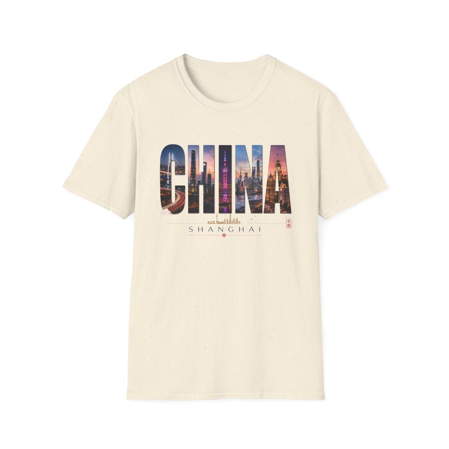 China Skyline Graphic T‑Shirt — Cityscape Travel Tee