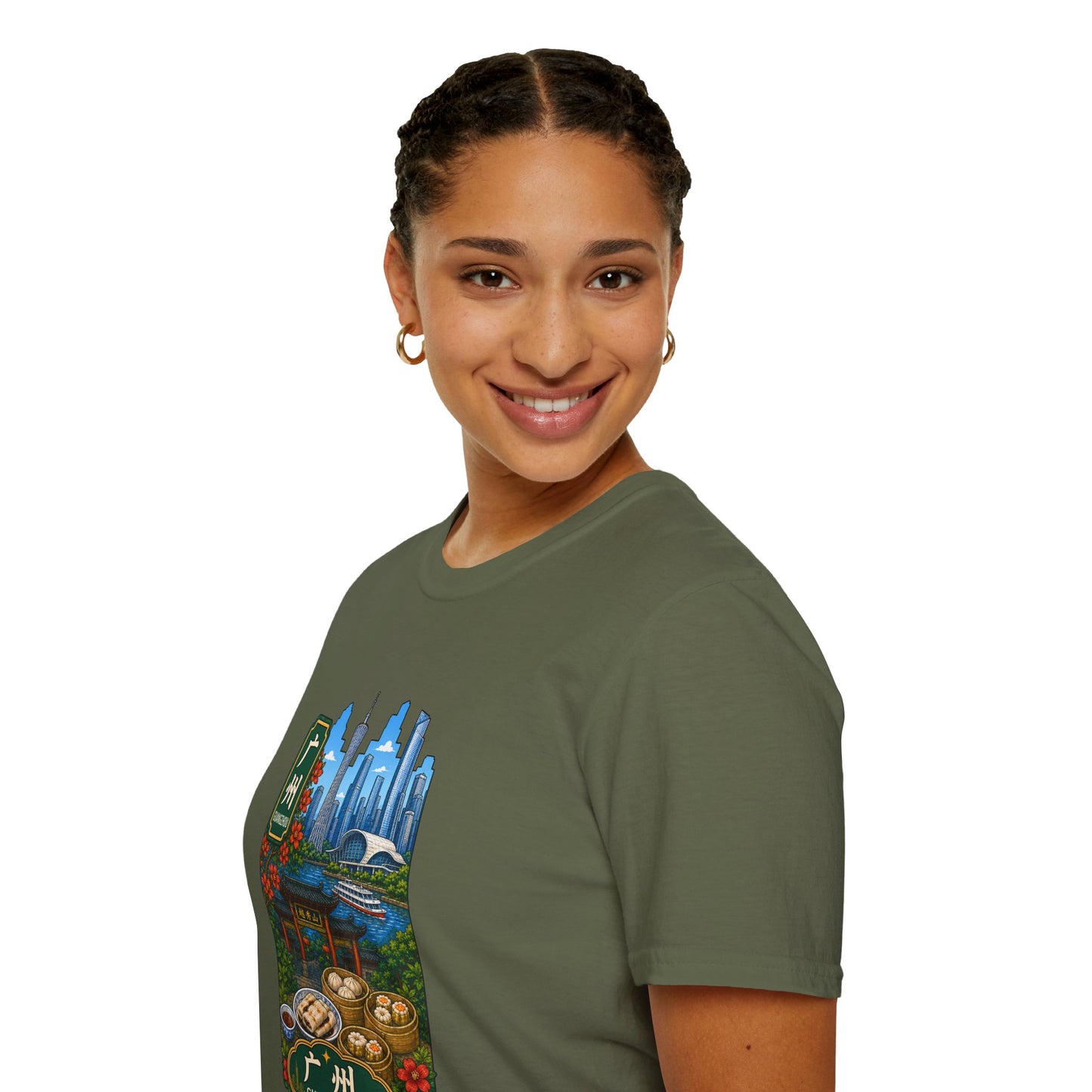 Guangzhou Skyline T-Shirt — Chinese Cityscape Travel Tee