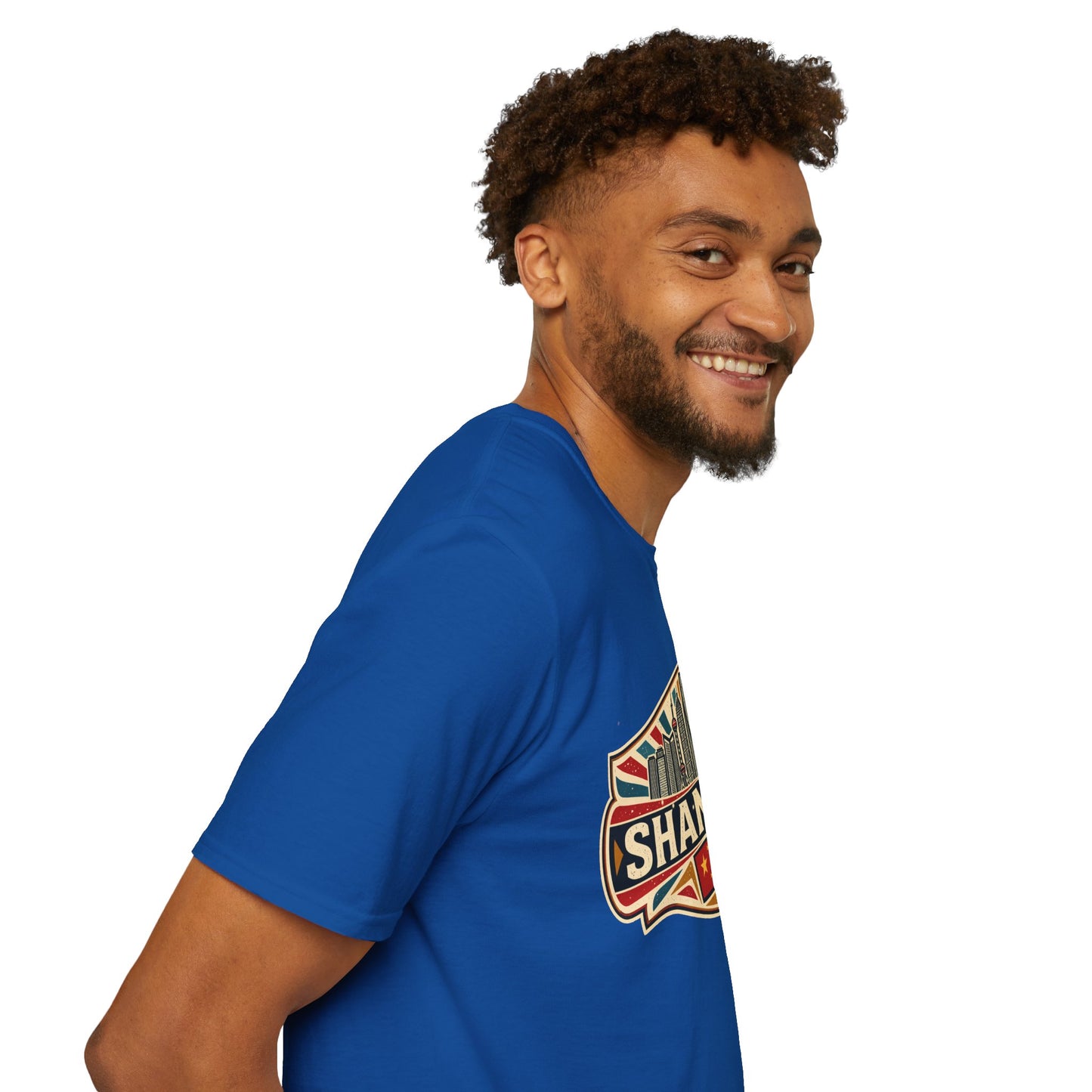 Shanghai Skyline Vintage T‑Shirt