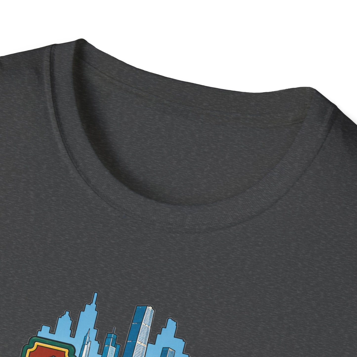 Chongqing Cityscape T-Shirt — Cable Car, Skyline & Night Market Illustration