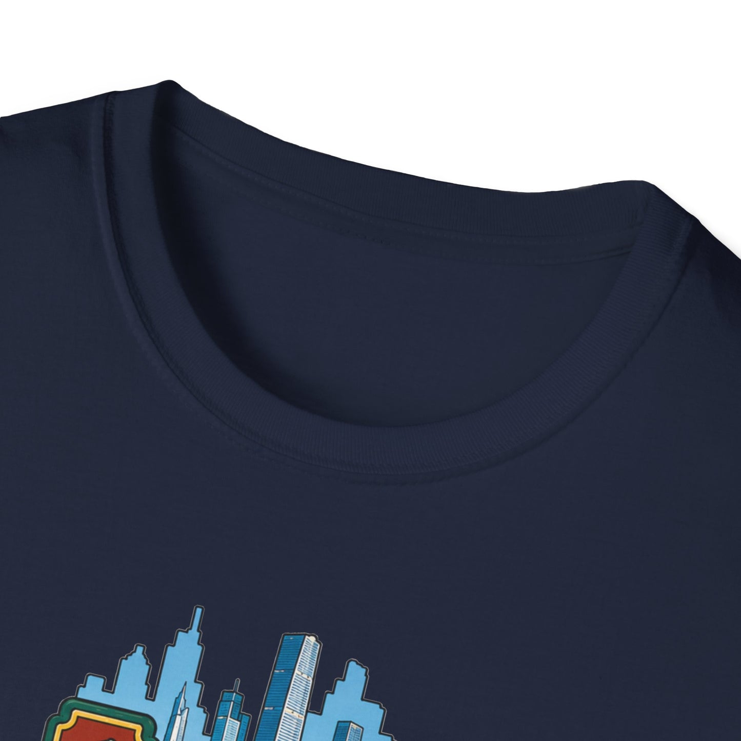 Chongqing Cityscape T-Shirt — Cable Car, Skyline & Night Market Illustration