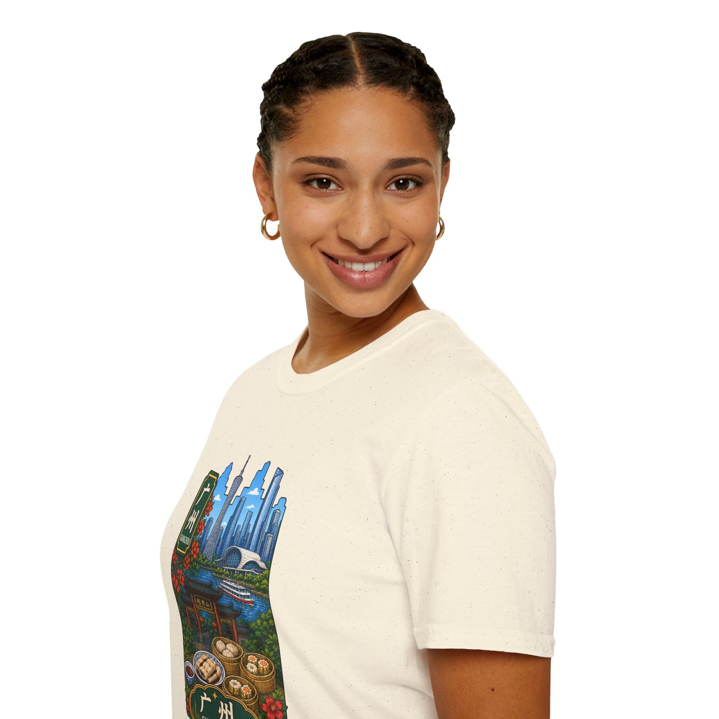 Guangzhou Skyline T-Shirt — Chinese Cityscape Travel Tee