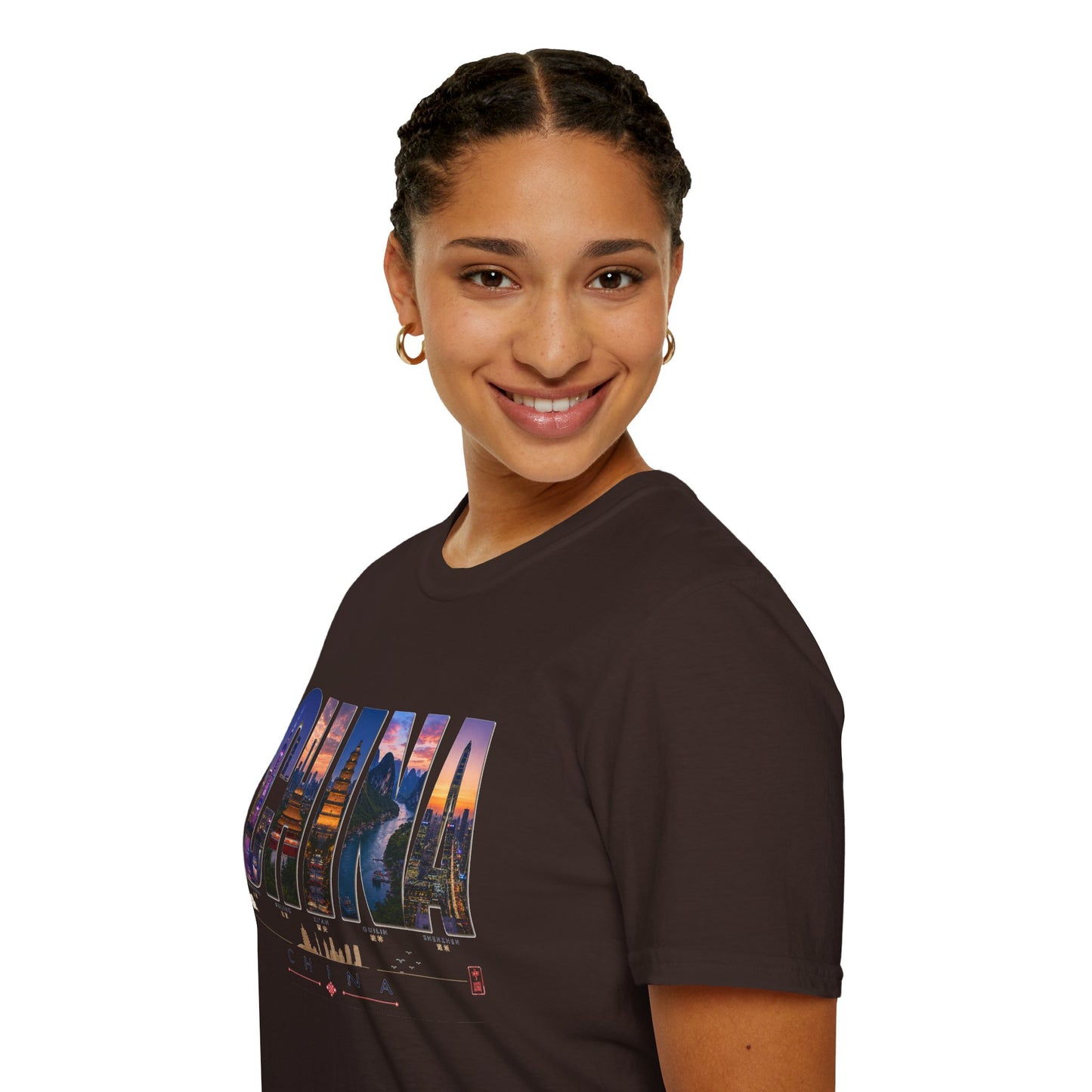 China Skyline T-Shirt — Travel Cityscape Tee