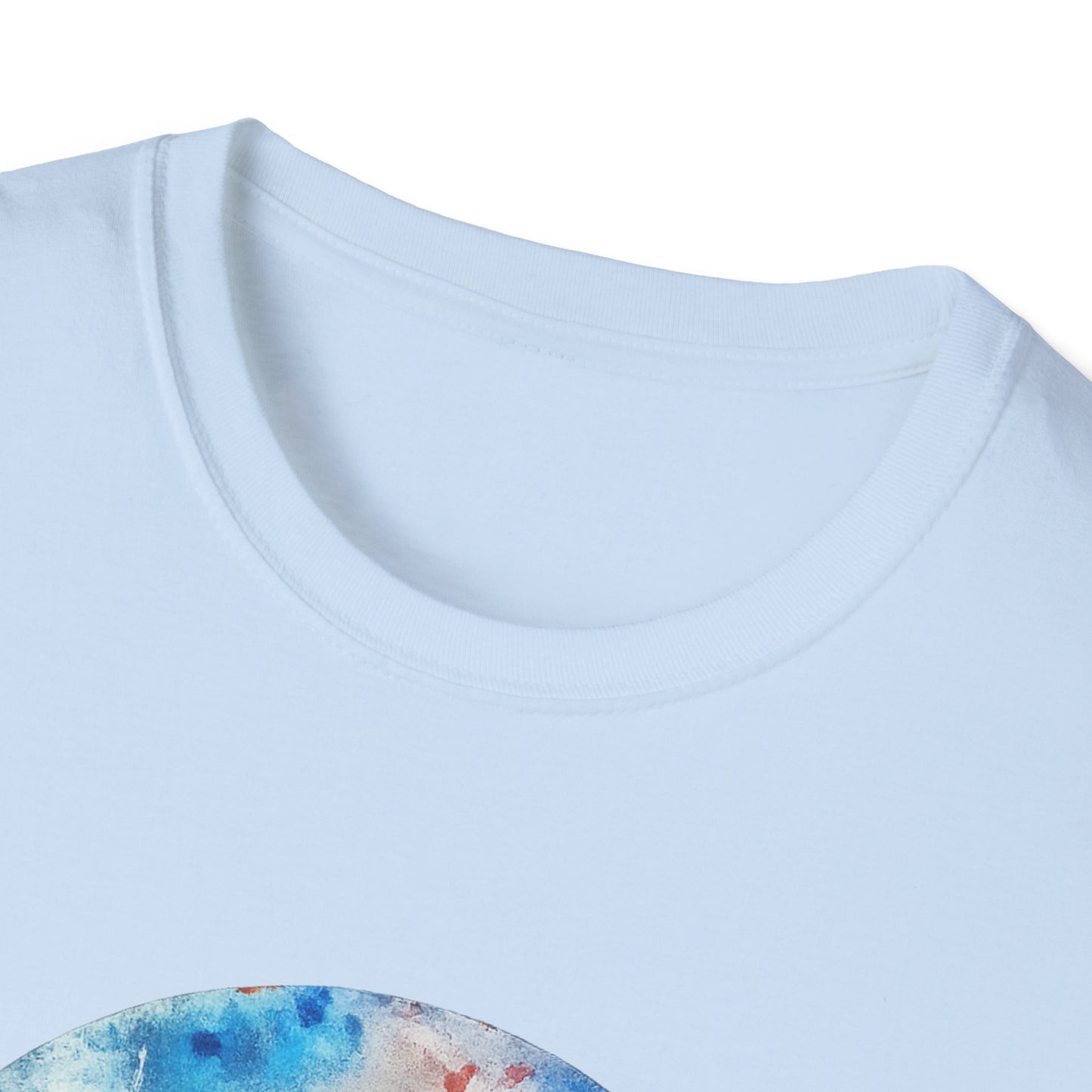 Cityscape Watercolor T-Shirt — Skyline Art Tee