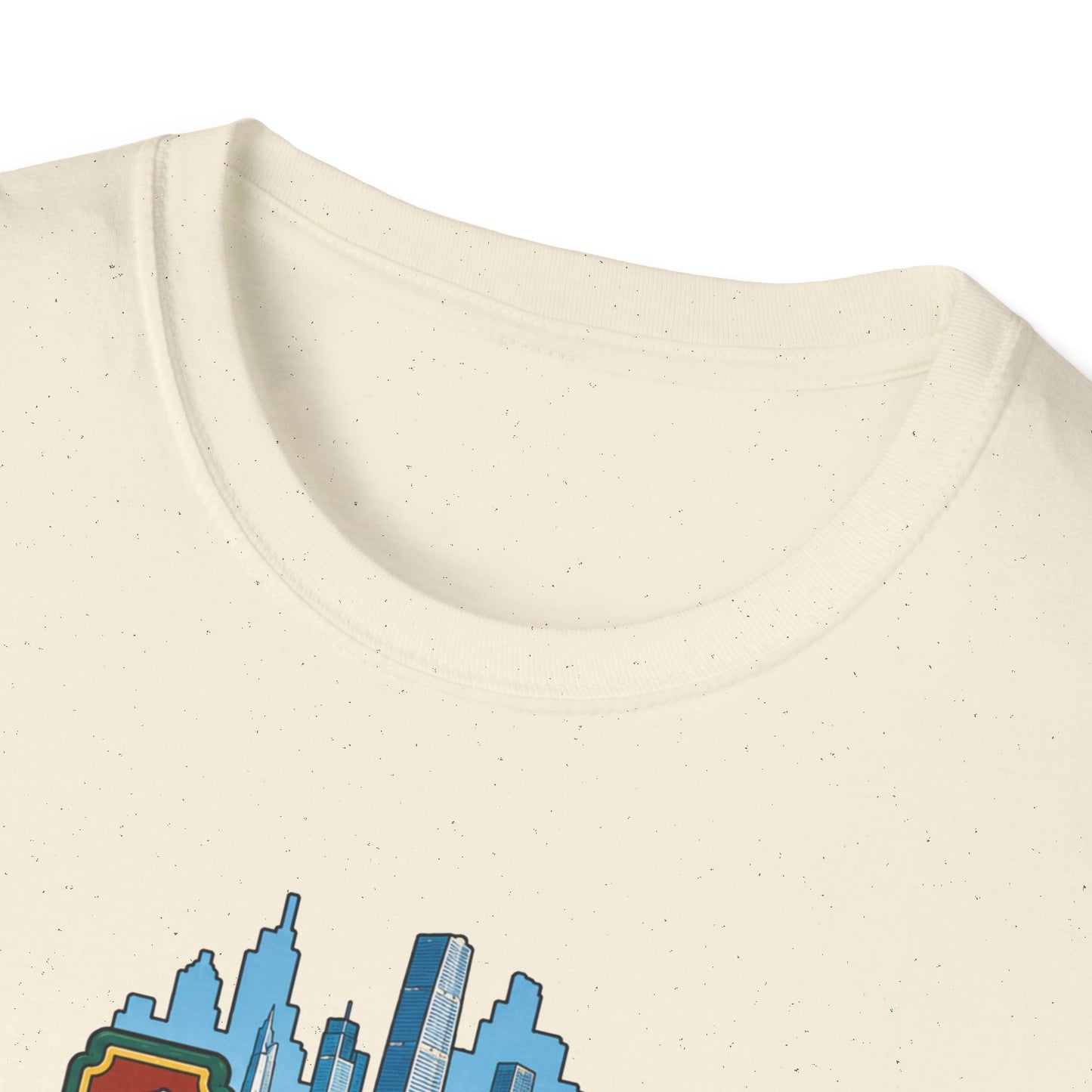 Chongqing Cityscape T-Shirt — Cable Car, Skyline & Night Market Illustration