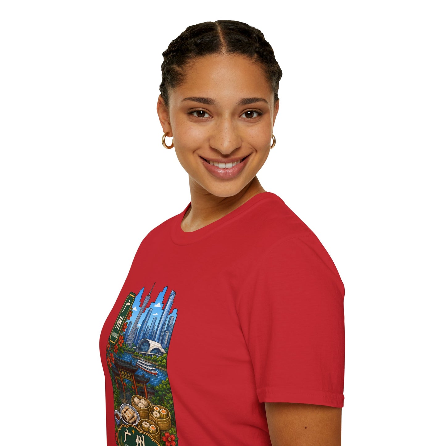 Guangzhou Skyline T-Shirt — Chinese Cityscape Travel Tee