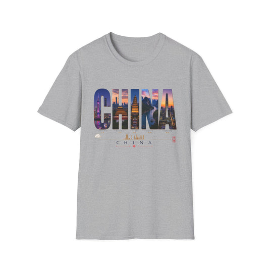 China Skyline T-Shirt — Travel Cityscape Tee