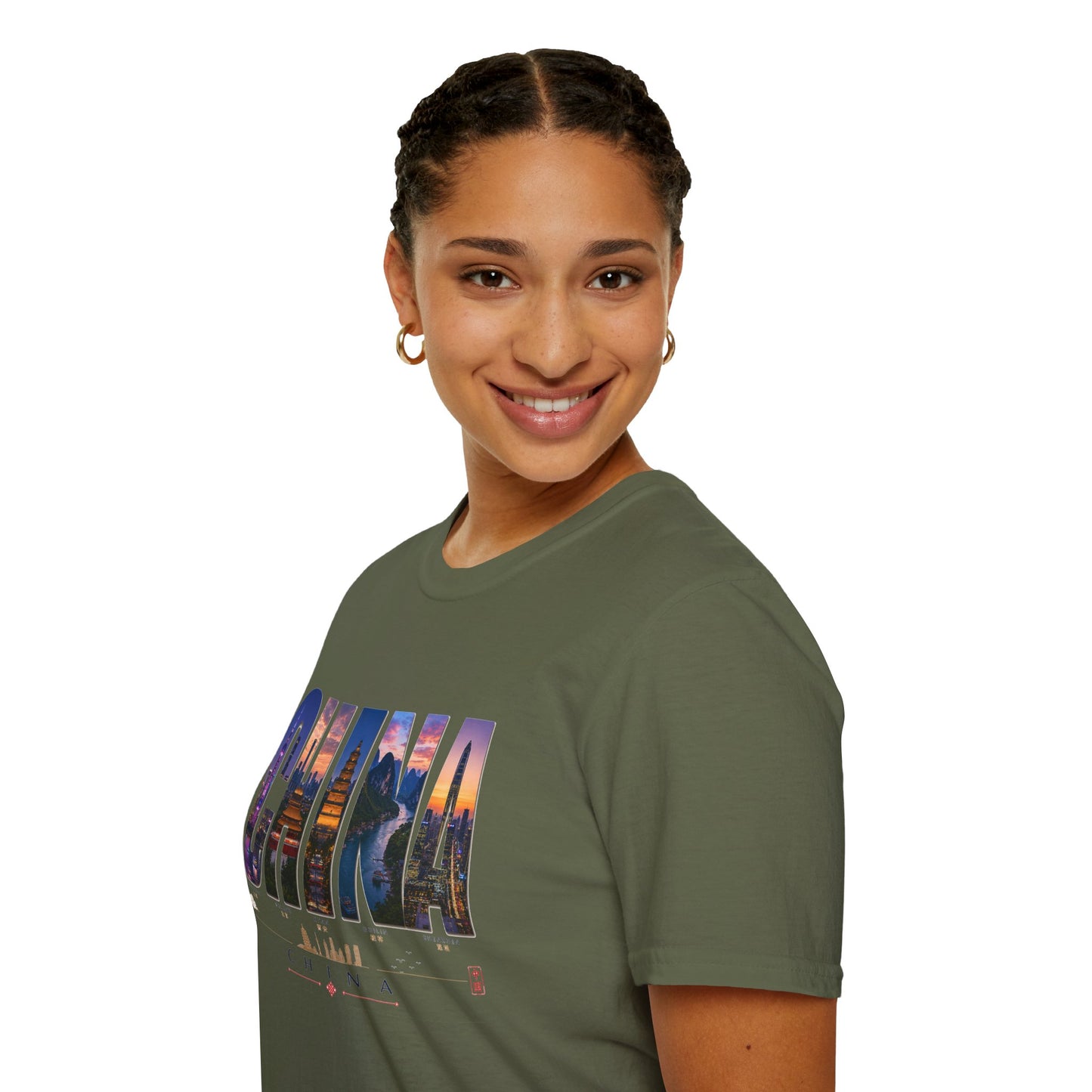 China Skyline T-Shirt — Travel Cityscape Tee