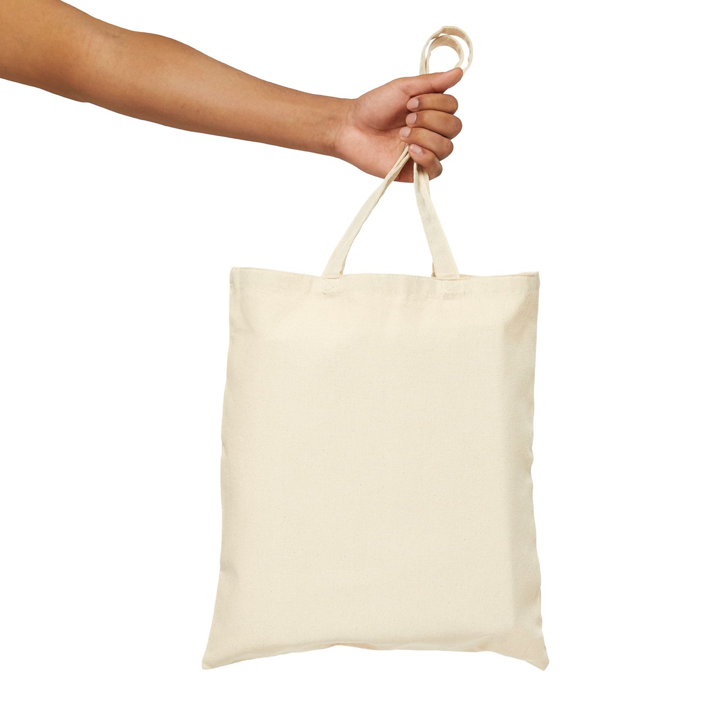 Canvas Tote Bag — Vintage Harbin Travel Poster Design