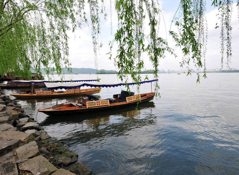 Boats on West Lake, Hangzhou